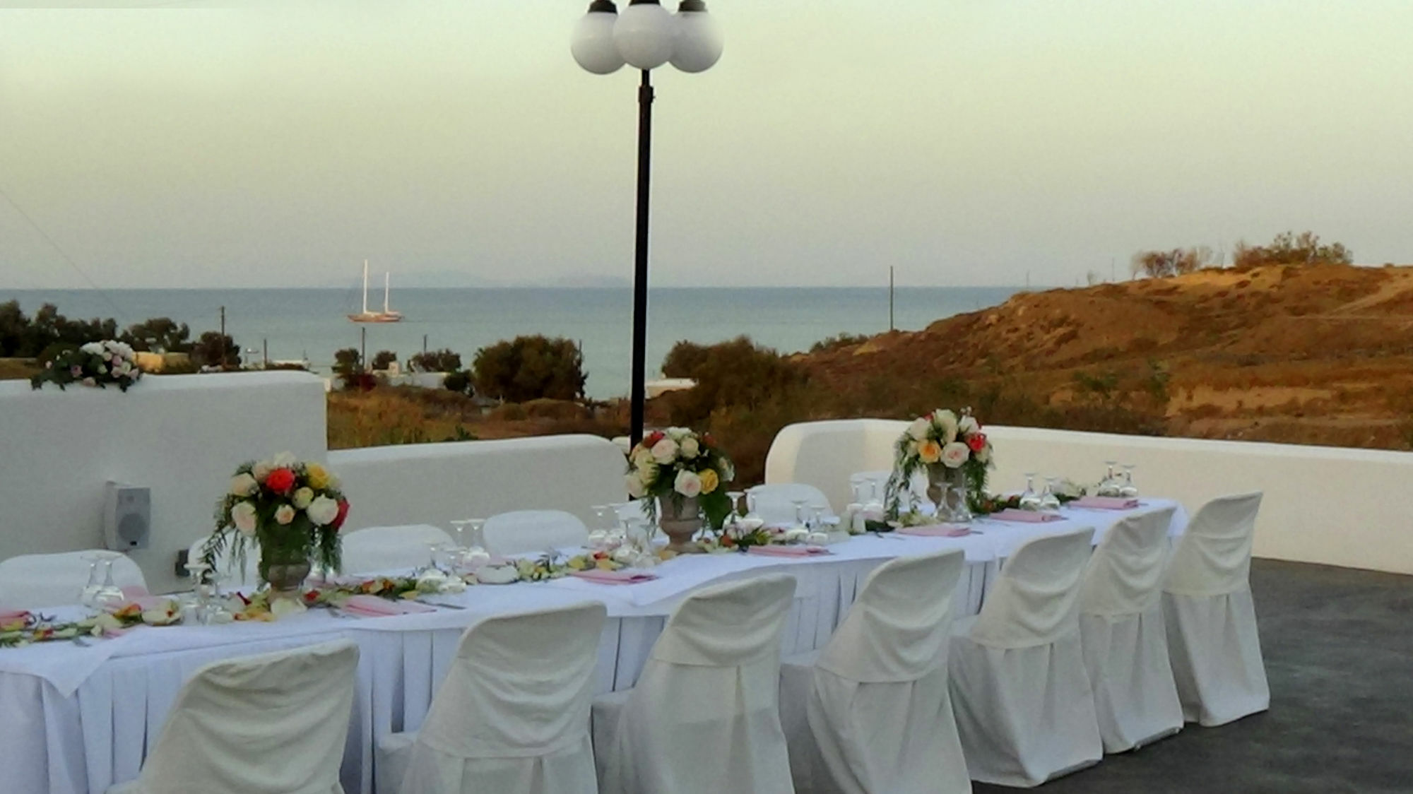 Sea And Sand Villas Monólithos Extérieur photo